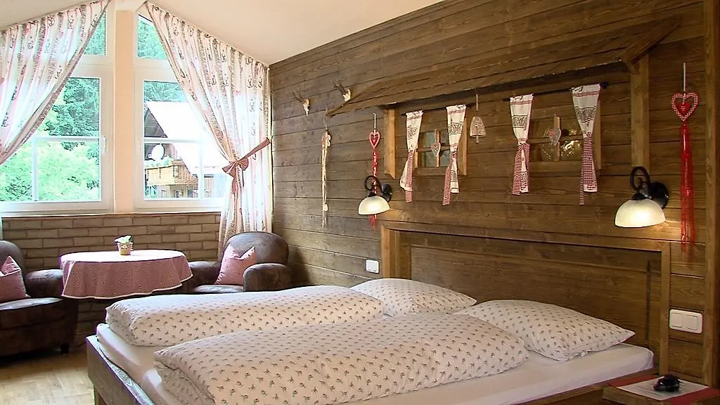Landgasthof Zum Hirschenstein, Pension Garni Sankt Englmar 3*,  Německo